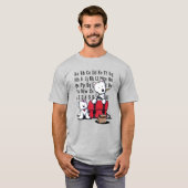 KiniArt Westie zurück zur Schule T-Shirt (Vorne ganz)