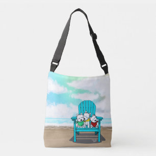 KiniArt Westies Beach Bag Tragetaschen Mit Langen Trägern
