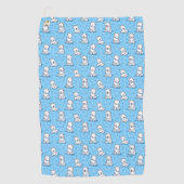KiniArt Westies Golf Handtuch (Vorderseite)