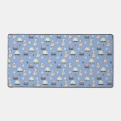 KiniArt Westies in Paris Schreibtischunterlage (Vorderseite)