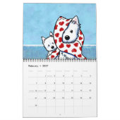 KiniArt Westies-Kalender Kalender (Feb 2027)