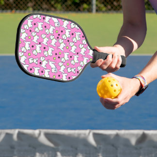 KiniArt Westies Pink Pickleball Paddel Pickleball Schläger