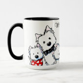 KiniArt Westies Tasse (Links)