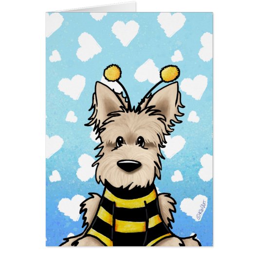 KiniArt Wheaten Scottie Dog Bee (Vorne)