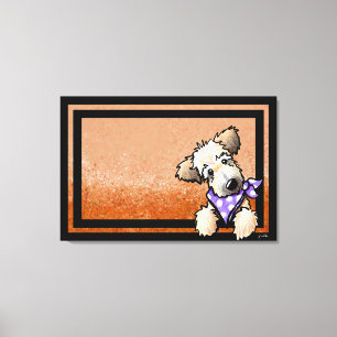 KiniArt Wheaten Terrier Puppy Leinwanddruck