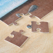 KiniArt Winter Beach Westie Puzzle (Seite)