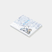 KiniArt Winter Terriers Post-it Klebezettel (angewinkelt)