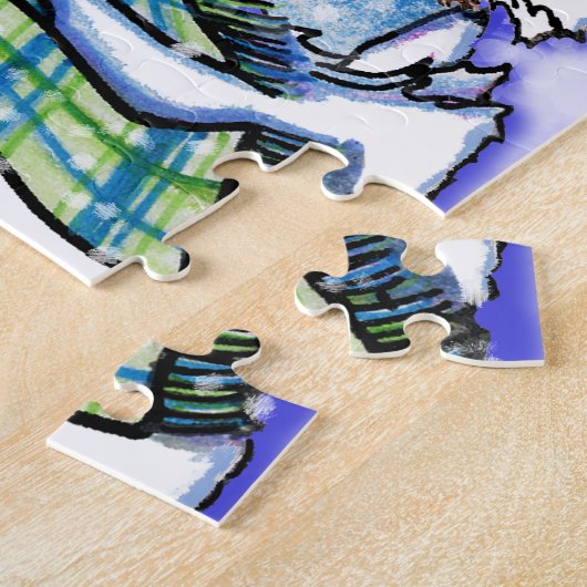 KiniArt Winter Westies Jigsaw Puzzle (Seite)