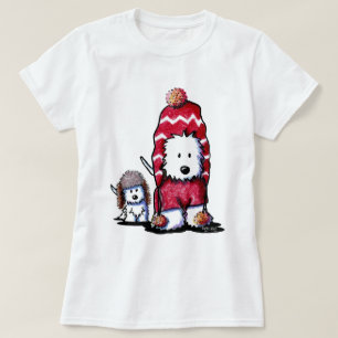KiniArt Winter Westies T-Shirt
