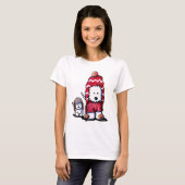 KiniArt Winter Westies T - Shirt (Vorne ganz)