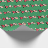 KiniArt Yorkie Cutiepie Geschenkpapier (Ecke)