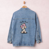 KiniArt Yorkie Denim Jacket Jeansjacke (Hangar)