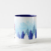 KiniArt Yorkshire Terrier Zweifarbige Tasse (Mittel)