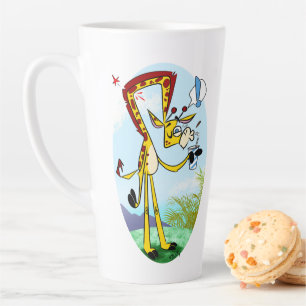 KINK IN MEIN DRINK GIRAFFE von Jeff Willis Art Milchtasse