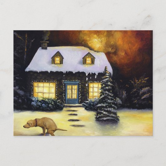 Kinkadas schlimmster Albtraum Postkarte (Vorderseite)