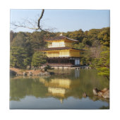 Kinkaku-ji 金 閣 Tempel 寺 Goldenen Pavillon Fliese (Vorderseite)