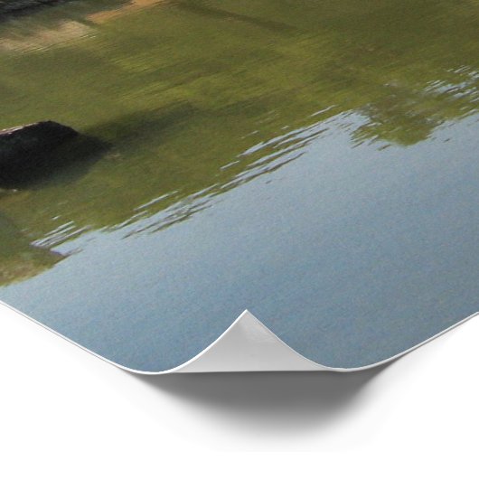 Kinkaku-ji 金 閣 Tempel 寺 Goldenen Pavillon Poster (Ecke)