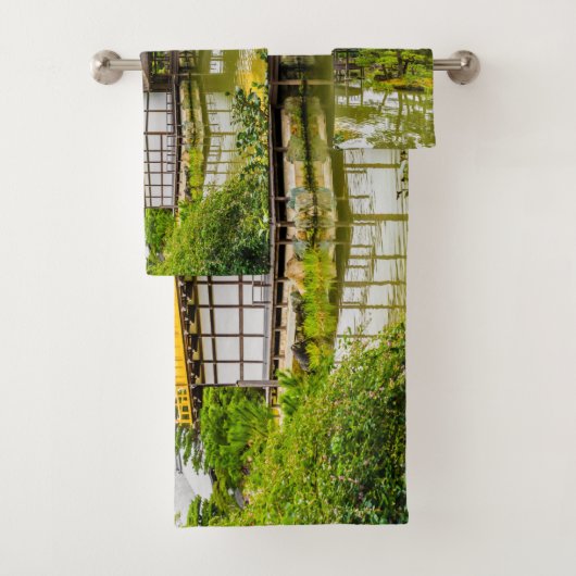 Kinkaku-ji, der goldene Pavillon, Kyoto Badhandtuch Set (Insitu)