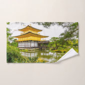 Kinkaku-ji, der goldene Pavillon, Kyoto Badhandtuch Set (Handtuch)