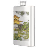 Kinkaku-ji, der goldene Pavillon, Kyoto Flachmann (Links)