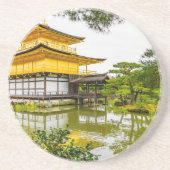 Kinkaku-ji, der goldene Pavillon, Kyoto Getränkeuntersetzer (Vorne)