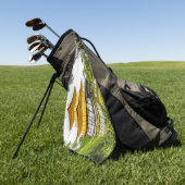 Kinkaku-ji, der goldene Pavillon, Kyoto Golfhandtuch (Gras)