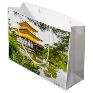 Kinkaku-ji, der goldene Pavillon, Kyoto Große Geschenktüte