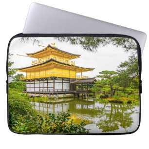 Kinkaku-ji, der goldene Pavillon, Kyoto Laptopschutzhülle