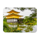 Kinkaku-ji, der goldene Pavillon, Kyoto Magnet (Horizontal)