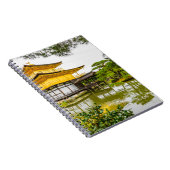 Kinkaku-ji, der goldene Pavillon, Kyoto Notizblock (Rechte Seite)