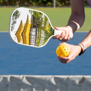 Kinkaku-ji, der goldene Pavillon, Kyoto Pickleball Schläger