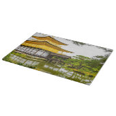 Kinkaku-ji, der goldene Pavillon, Kyoto Schneidebrett (Ecke)