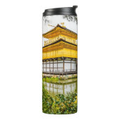 Kinkaku-ji, der goldene Pavillon, Kyoto Thermosbecher (Nach links gedreht)