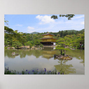 Kinkaku-ji Golden Pavillon Kyoto Japan Poster