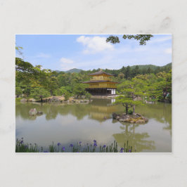 Kinkaku-ji Golden Pavillon Kyoto Japan Postkarte