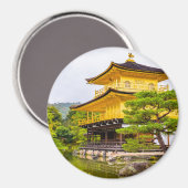 Kinkaku-ji, Goldener Pavillon, Kyoto Magnet (Vorderseite/Rückseite)