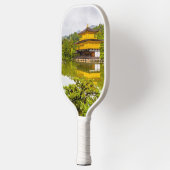 Kinkaku-ji oder Goldener Pavillon und Teich, Kyoto Pickleball Schläger (Links)