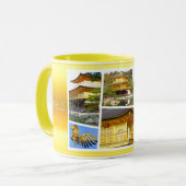 Kinkaku-ji (Rokuon-ji) コーヒーマグカップ Tasse (Vorderseite Links)