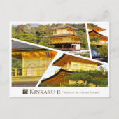 Kinkaku-ji (Rokuon-ji) Postkarte (Vorderseite)