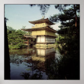 Kinkaku-Tempel, der der Erinnerung gewidmet ist Poster (Vorne)