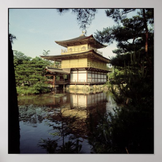 Kinkaku-Tempel, der der Erinnerung gewidmet ist Poster (Vorne)