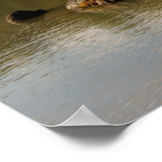 Kinkakuji (Das Goldene Pavillon) Poster (Ecke)