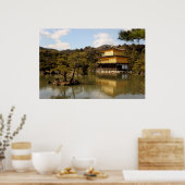 Kinkakuji (Das Goldene Pavillon) Poster (Küche)