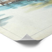 Kinkakuji Temple Kamei Tobei Art Poster (Ecke)