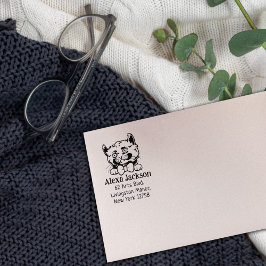 Kinkalow Cat Rücksendeadresse Pet Gummistempel