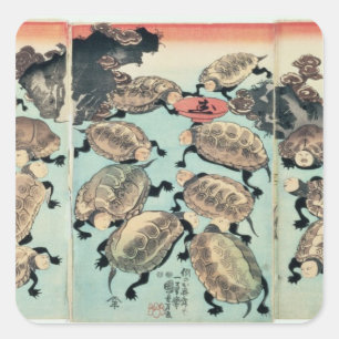 Kinki-Myo-Myo Quadratischer Aufkleber