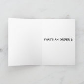 KINKY BIRTHDAY Grußkarten für sie Karte (Innenseite)