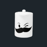 Kinky Mustache<br><div class="desc">Der sonnige schwarze Schnurrbart. Originelles Design.</div>