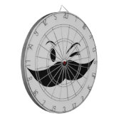 Kinky Mustache Dartscheibe (Vorderseite Links)