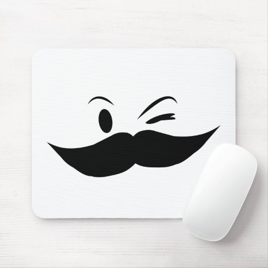 Kinky Mustache Mousepad (Mit Mouse)